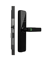 Yale Smart Door Lock Black Fingerprint PIN RFID Manual Key Access