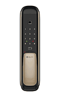 Solity Push & Pull Digital Door Lock With Fingerprint Password RFID Card Emergency Key