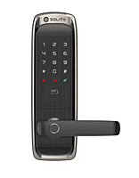 Solity Digital Mortise Lock With Fingerprint Password RFID Card Emergency Key