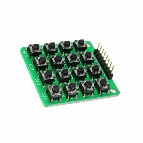 Push button keypad 4X4