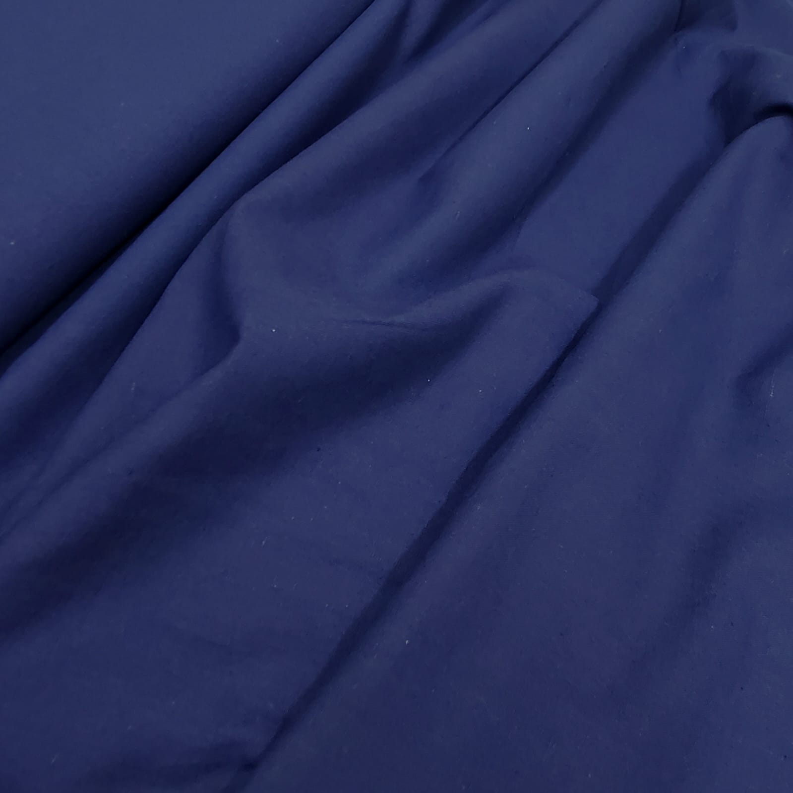 Cotton Plain Fabric (Navy Blue)