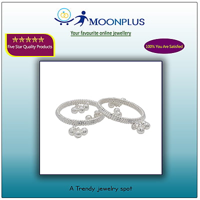 Silver Baby Anklet ( Karanai Kolusu with Salangai) Silver Baby Anklet ( Karanai Kolusu with Salangai)