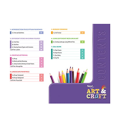 Art & Craft book for - Secondary School kids Class 4 / Level 4 (A + B) Art & Craft book for - Secondary School kids Class 4 / Level 4 (A + B)