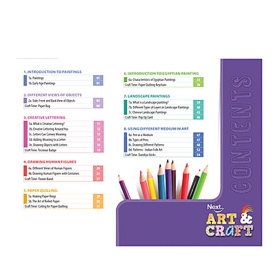 Art & Craft book for - Secondary School kids Class 4 / Level 4 (A + B) Art & Craft book for - Secondary School kids Class 4 / Level 4 (A + B)