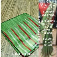 SEMI RAW SILK SAREE MRSSRSS22519