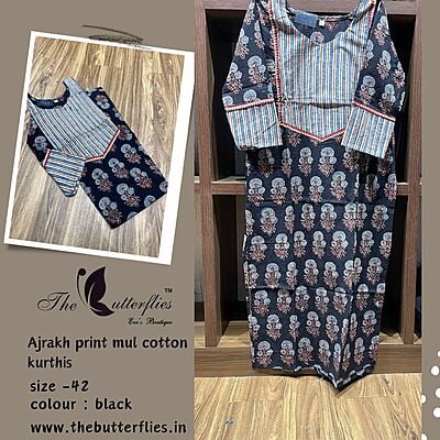 MUL COTTON KURTHI SJNCCOT22994