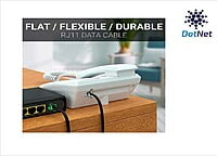 DotNet 2M Telephone RJ-11 Cord