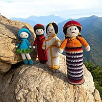 Manipuri Large Figurine