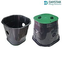 Daystar Lightning Earth Inspection Pit Chamber UV Stable Polymer Material Square Type