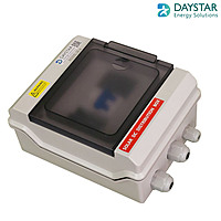 Premium Waterproof IP66 DCDB 1 in 1 Out Inbuilt DC Fuse 20A, SPD 600V & DC MCB 20A (1 Series/String x up to 12 Panels Max.) (1-1 600V MCB)