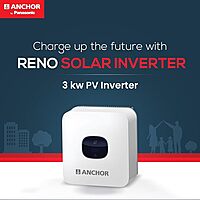 Anchor Panasonic 3kW On-Grid Solar Inverter | 3KTL3X (White)