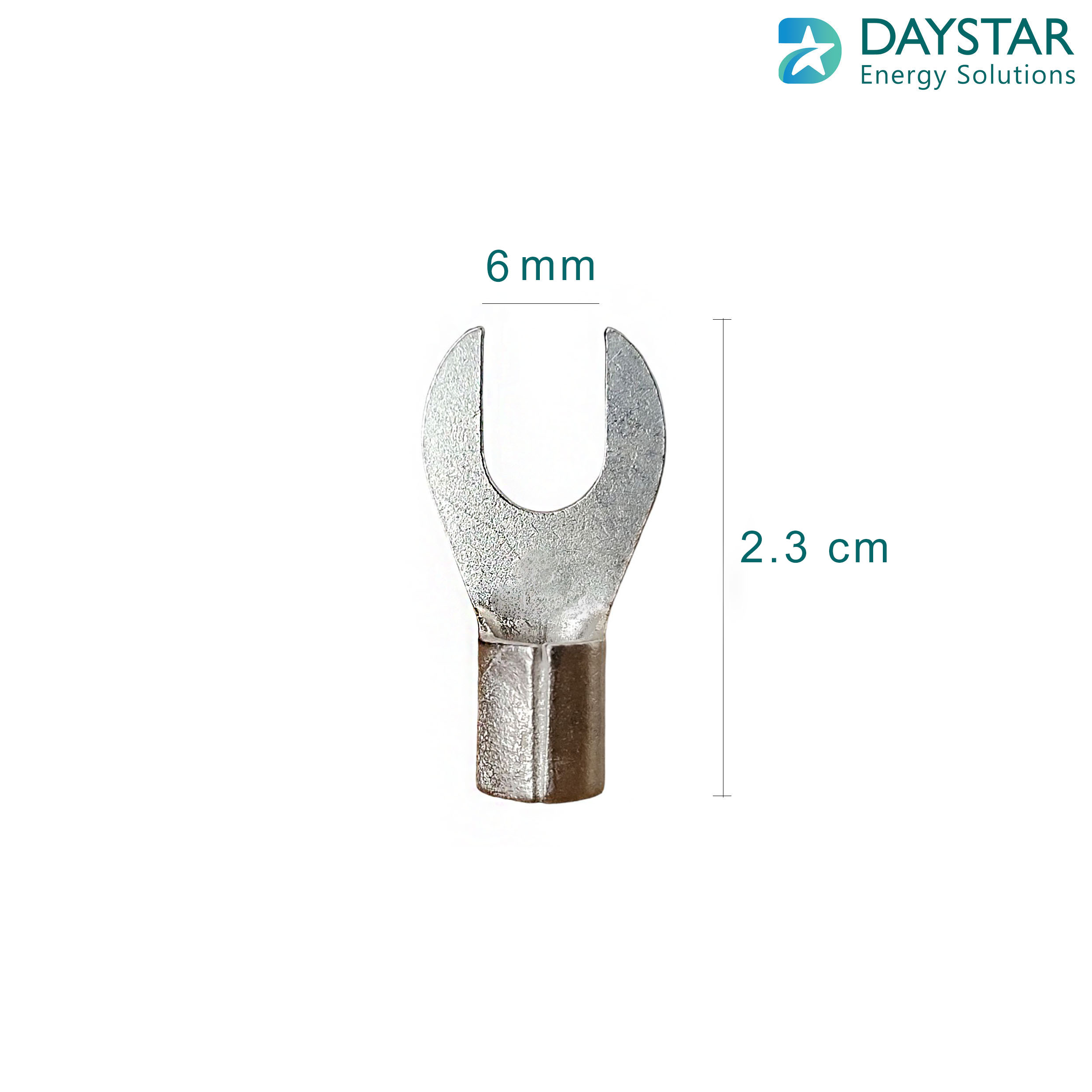 4-6 sq.mm Copper Ring Fork (U - CUT) Terminal End Lugs - 1 Nos