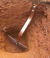 Pure Copper Earth Plate (300mm x 300mm x 3mm)