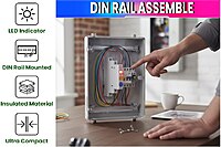 3Phase Indicator  slim model for 3 Phase Supply Din rail mountable - Type2