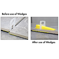 WD Tile Levelling Wedges (100 Pcs pkt.)