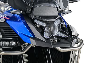 Touratech Headlight Protector Makrolon with Quick Release Fastener for BMW R1300 GS/Adventure (Offroad Use Only) Touratech Headlight Protector Makrolon with Quick Release Fastener for BMW R1300 GS/Adventure (Offroad Use Only)
