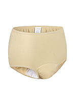 Reusable adult diaper, Washable adult diapers, Incontinence Protective Underwear for Women, High Waist Panties For Women, Leak Proof, Beige Color
