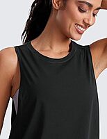 Cotton Cropped Workout Tank Tops for Women - Sleeveless Sports Athletic Yoga Running Gym Crop Shirts Cotton Cropped Workout Tank Tops for Women - Sleeveless Sports Athletic Yoga Running Gym Crop Shirts
