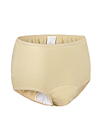 Magic Moon Plus Size Period Panty for Women,Hipster Fit Leakproof Panty for Periods, Low to Medium Flow BEIGE