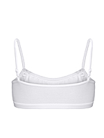 Padded Camisole & Padded Sportsbra Combo for Girls | Flat Padding | Beginners/Teenager Inner for Puberty Cami & Bra | Slip & Bra with Adjustable Straps