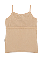 Padded Camisole & Padded Sportsbra Combo for Girls | Flat Padding | Beginners/Teenager Inner for Puberty Cami & Bra | Slip & Bra with Adjustable Straps