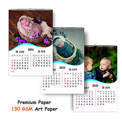 2026 Serene Moments Wall Calendar