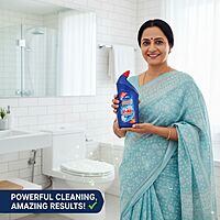 Miracle Extra Power 10x Max Toilet Bowl Cleaner, Disinfectant Liquid, 2l