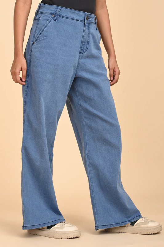 Women's Wide Leg Denim Pant