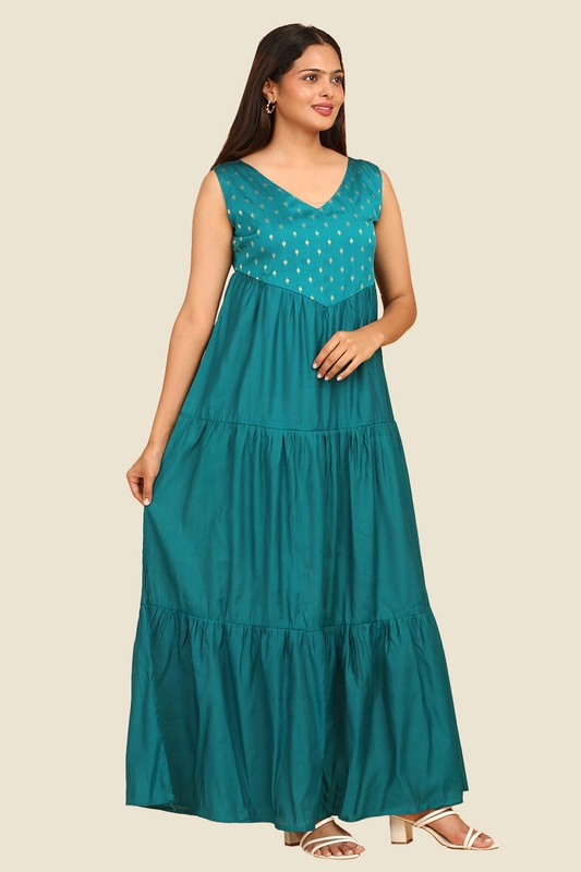 Women Tiered Ethnic Dress
