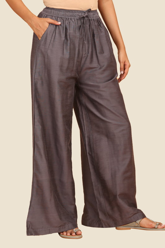 Women's Flared Solid Palazzo