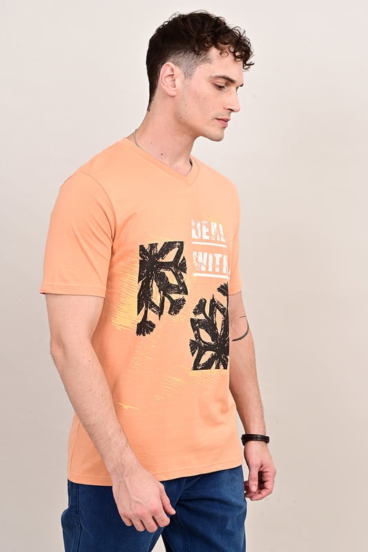 Men's Ancient Archive V neck T-shirt