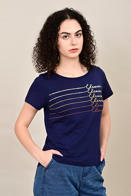 Women's Madrascape Wideneck T-Shirt