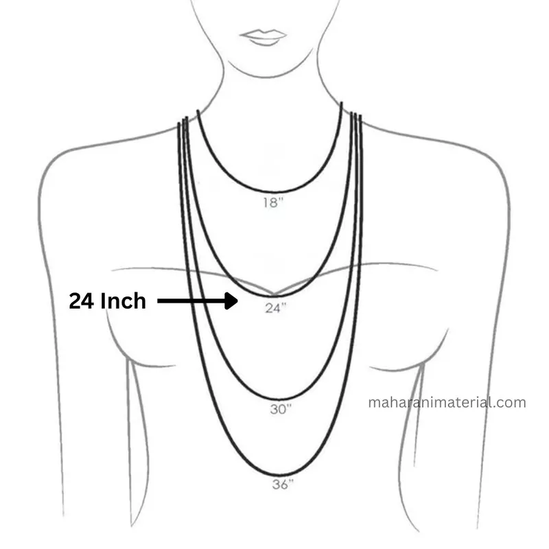 24 Inch Mangalsutra 2 Layer
