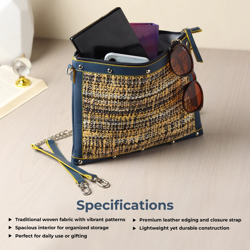 CROSS BODY AZUL