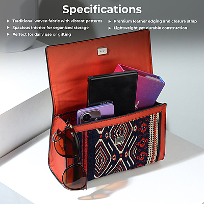 CROSS BODY FLAP ROJA