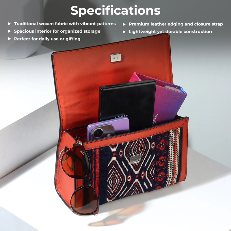 CROSS BODY FLAP ROJA
