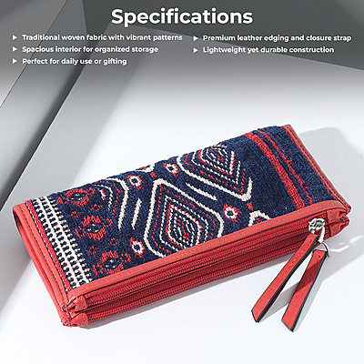 LONG ZIP WALLET ROJA