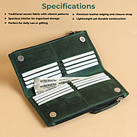 LONG ZIP WALLET VERDE