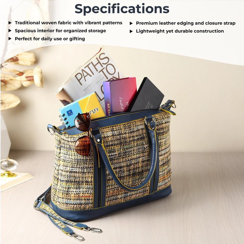 CONVERTABLE SATCHEL AZUL