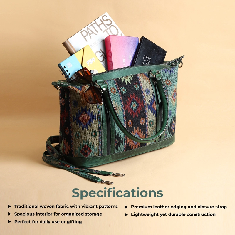 CONVERTABLE SATCHEL VERDE