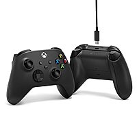 Xbox Controller Carbon Black with USB