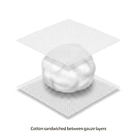 Capri Sandwich Gauze Non-Sterile – 500 Pcs Dental Gauze