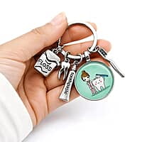 iDENTical Tooth Charm Keychain Green ZYR-4071 – Dental Gift