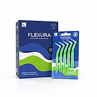 MyOra Flexura Angular Interdental Brush 0.5mm Pack of 12 – 60 Pcs