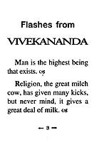 Flashes from Swami Vivekananda