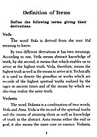 Primer of Vedanta
