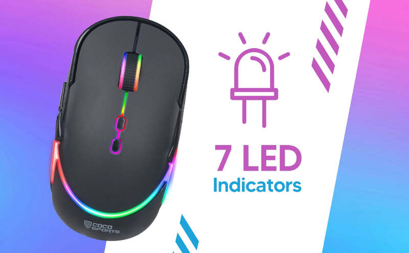 COCONUT WIRELESS MOUSE - GLOW WM35