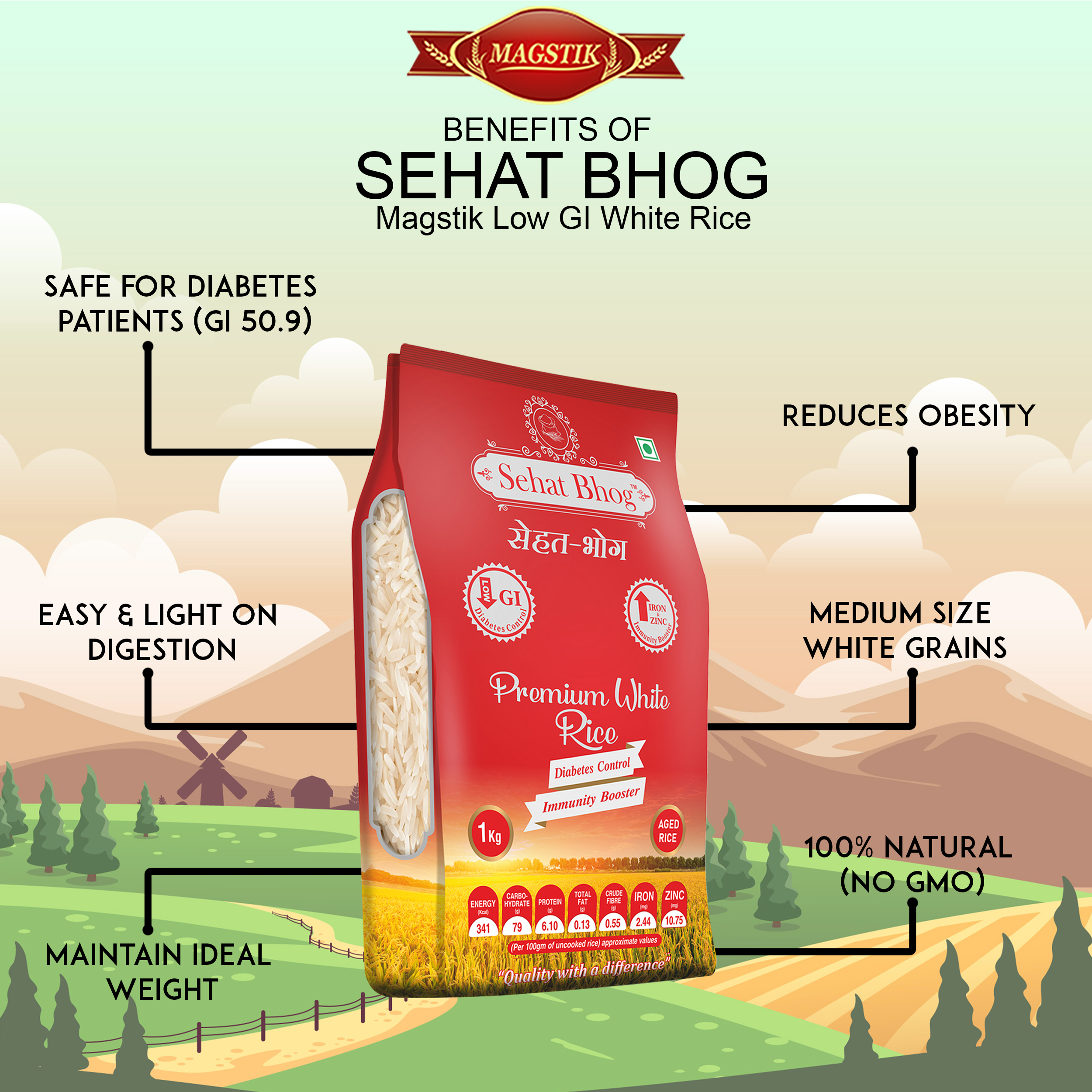 Magstik Sehat Bhog 5kg