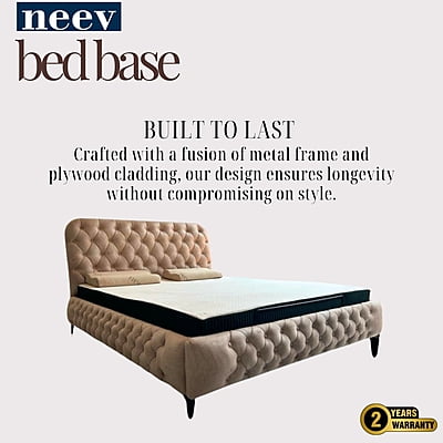 Neev Upholstered Bed Base Neev Upholstered Bed Base