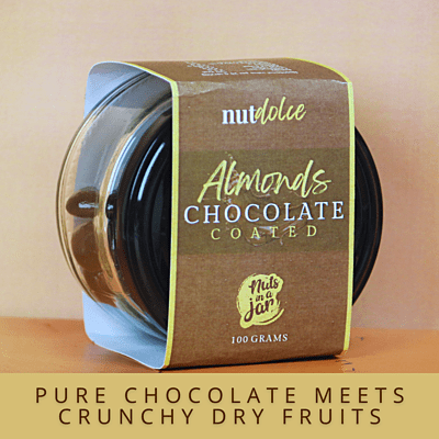 Nut Dolche Chocolate Coated Almonds 100 Grams Nut Dolche Chocolate Coated Almonds 100 Grams